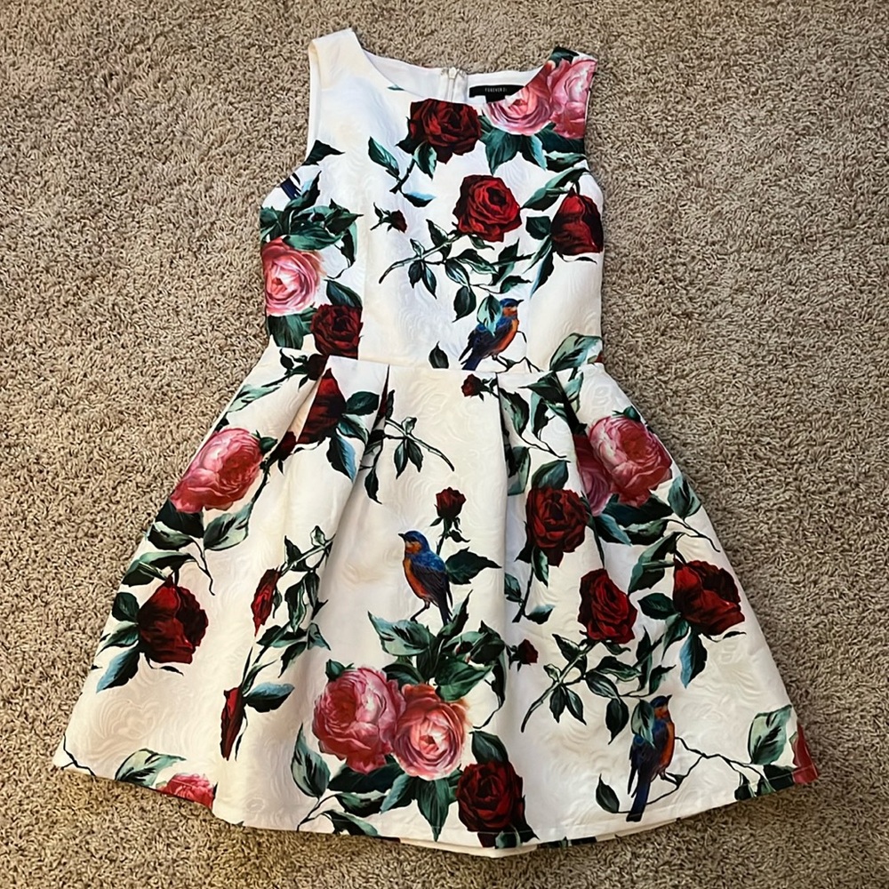 Forever 21 Flower Mini Dress!